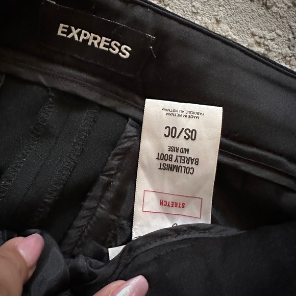 Women's Express Columnist Pants - Size 0 - Black, Blue, Gray - Picture 9 of 9